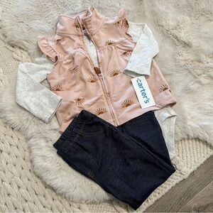 Carter’s 3 piece Vest Outfit Set